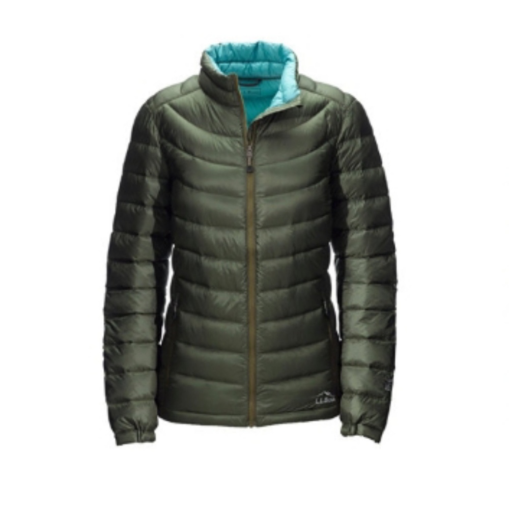 LL Bean womens 850 down jacket XSP